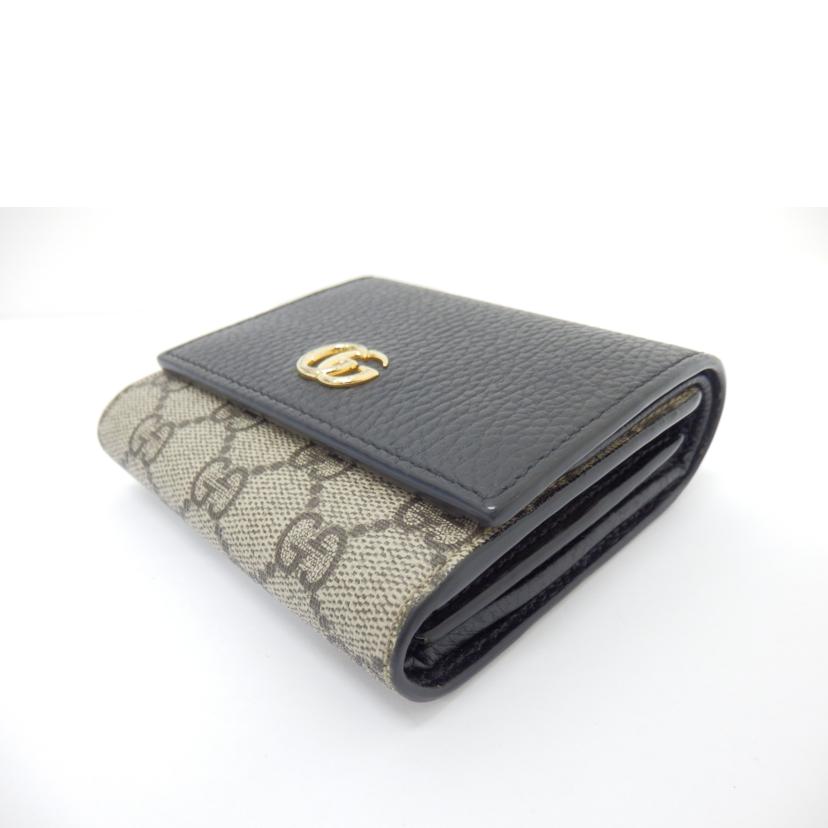 GUCCI GUCCI/GGマーモント二つ折り財布/598587・2184//Bランク/88