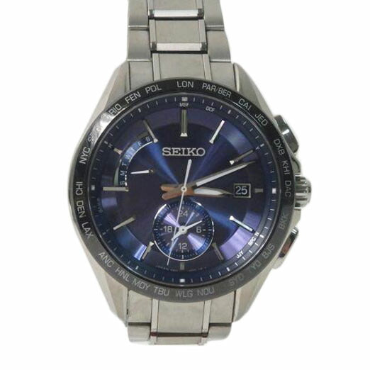 SEIKO セイコー/ブライツ/フライトエキスパート/ソーラー電波時計/チタン/8B63-0AB0/SAGA231//721240/ABランク/84