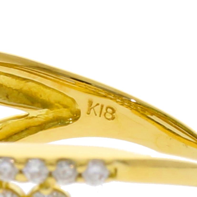 / K18ダイヤリング 0.50ct//Aランク/75