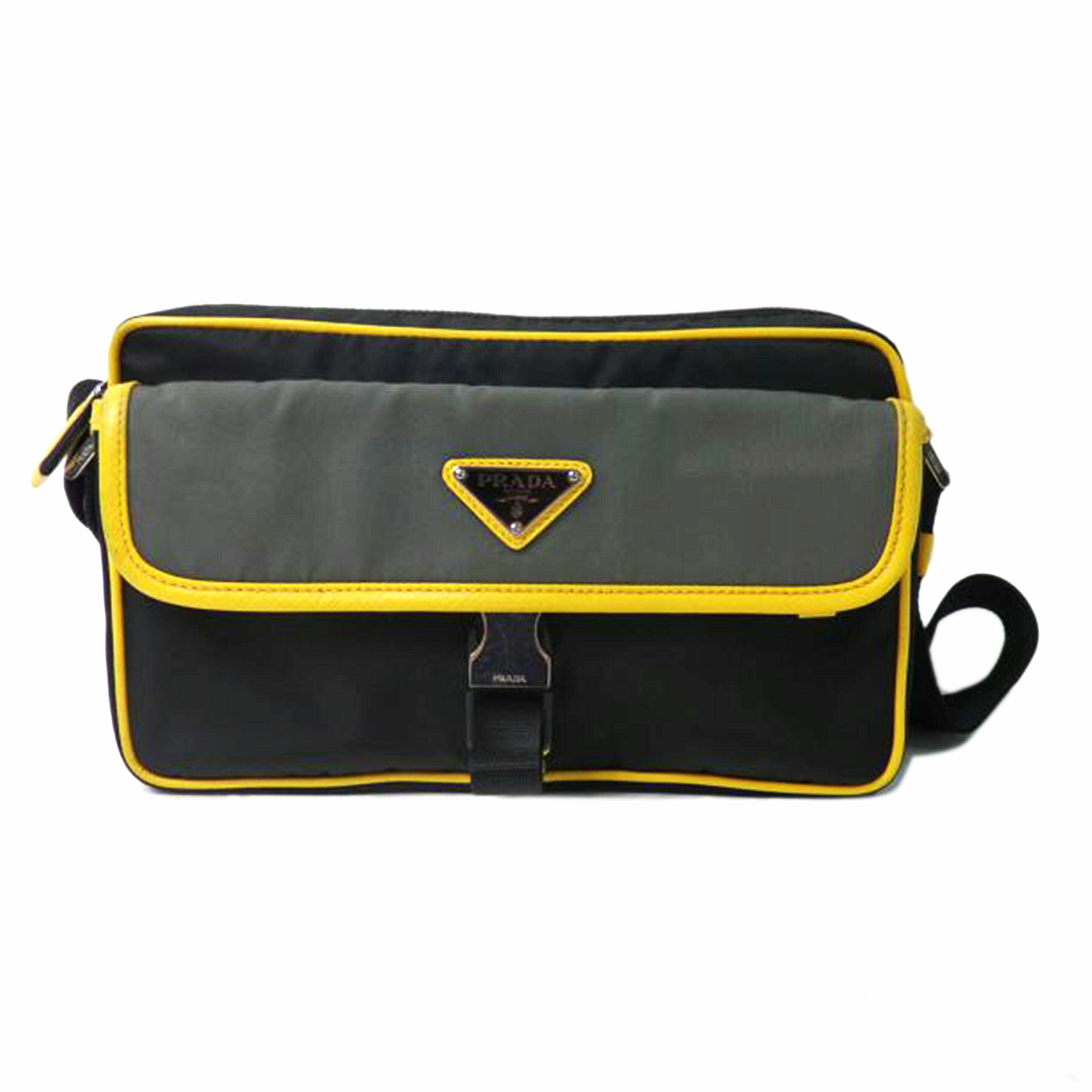 PRADA プラダ/サフィアーノナイロンショルダーバッグ/2VH074//250/Bランク/84