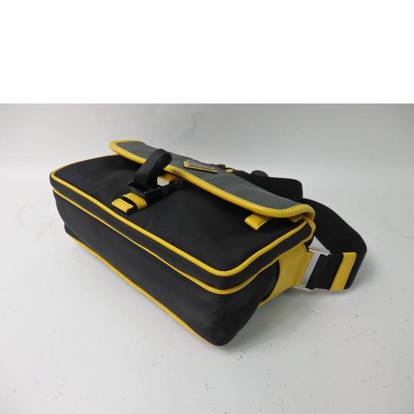 PRADA プラダ/サフィアーノナイロンショルダーバッグ/2VH074//250/Bランク/84