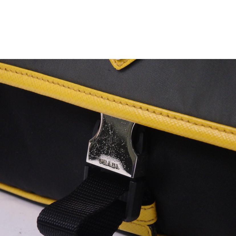 PRADA プラダ/サフィアーノナイロンショルダーバッグ/2VH074//250/Bランク/84