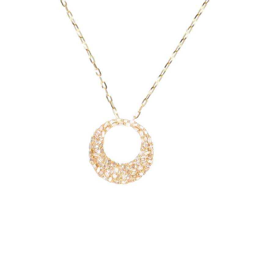 / K18ダイヤネックレス 0.55ct//Aランク/75