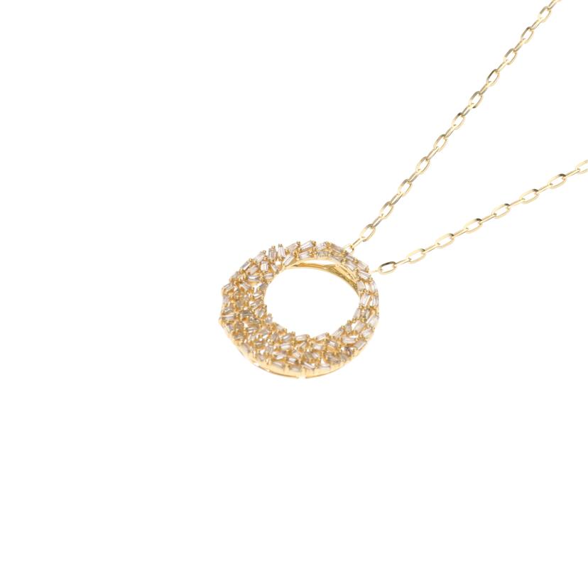 / K18ダイヤネックレス 0.55ct//Aランク/75