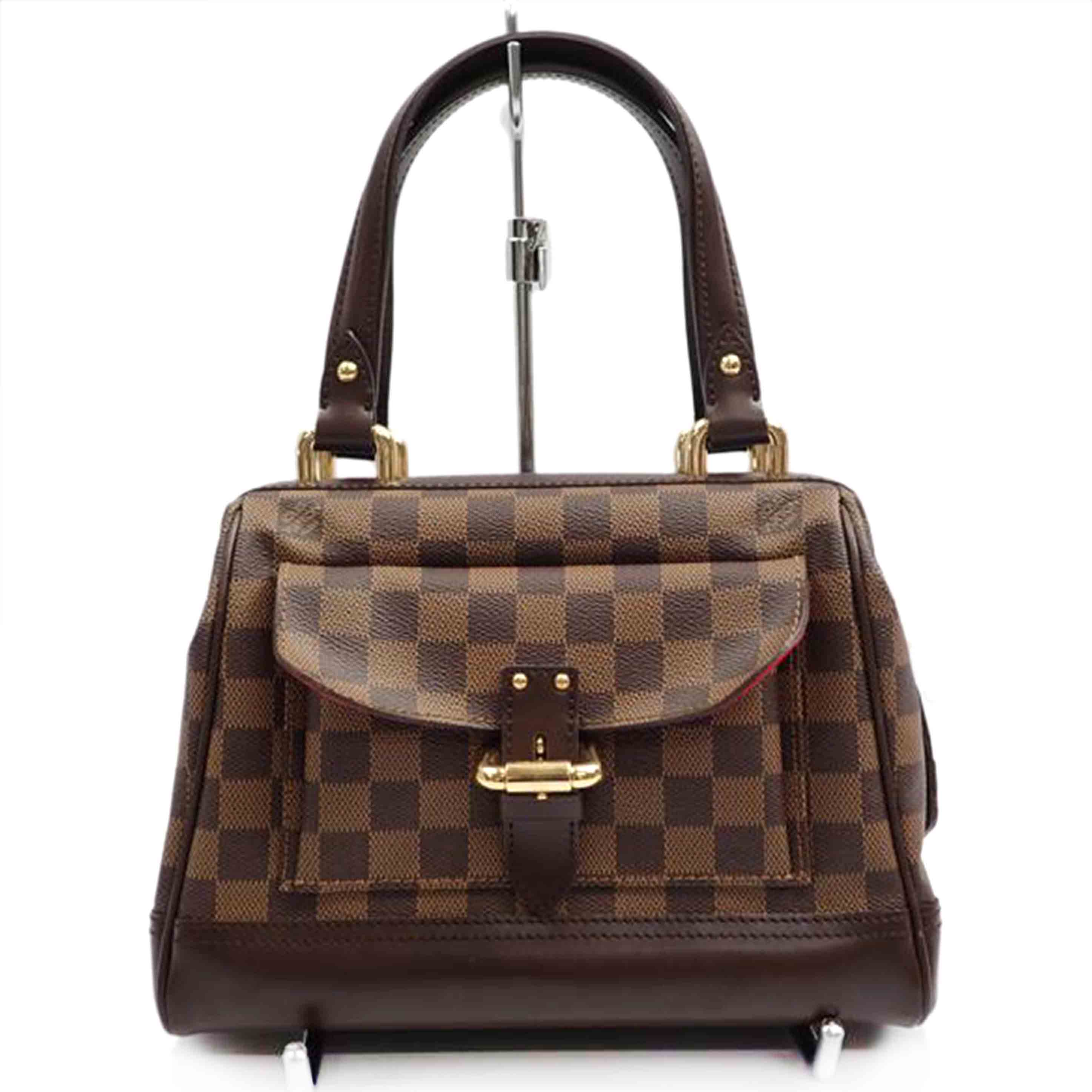 LOUIS VUITTON ルイヴィトン ルイ・ヴィトン ビトン ダミエ・エベヌ 市松模様 ブラウン 茶 ショルダーバッグ ハンドバッグ トートバッグ ブラウン メンズ レディース 定番 人気 LV 斜め掛け 肩がけ/ナイツブリッジ/ダミエ/エベヌ/N51201//VI0***/Aランク/62