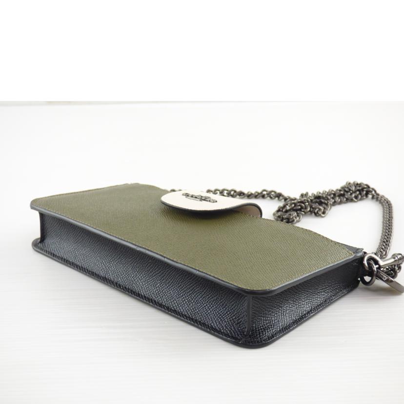 COACH コーチ/ケルプマルチ チェーンショルダー/C3608//L2057/Aランク/64