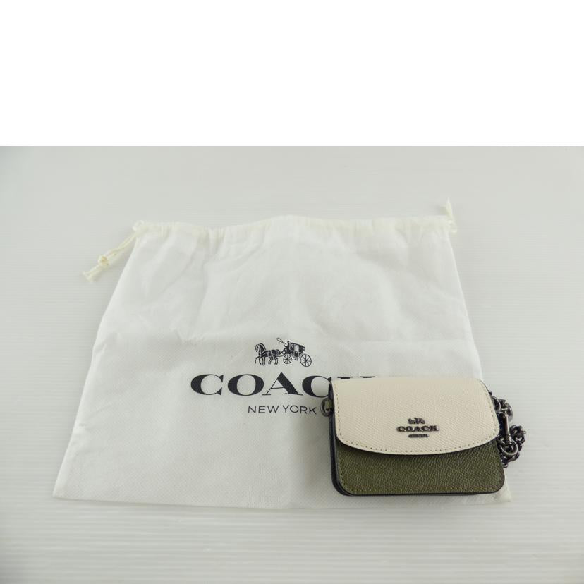 COACH コーチ/ケルプマルチ チェーンショルダー/C3608//L2057/Aランク/64