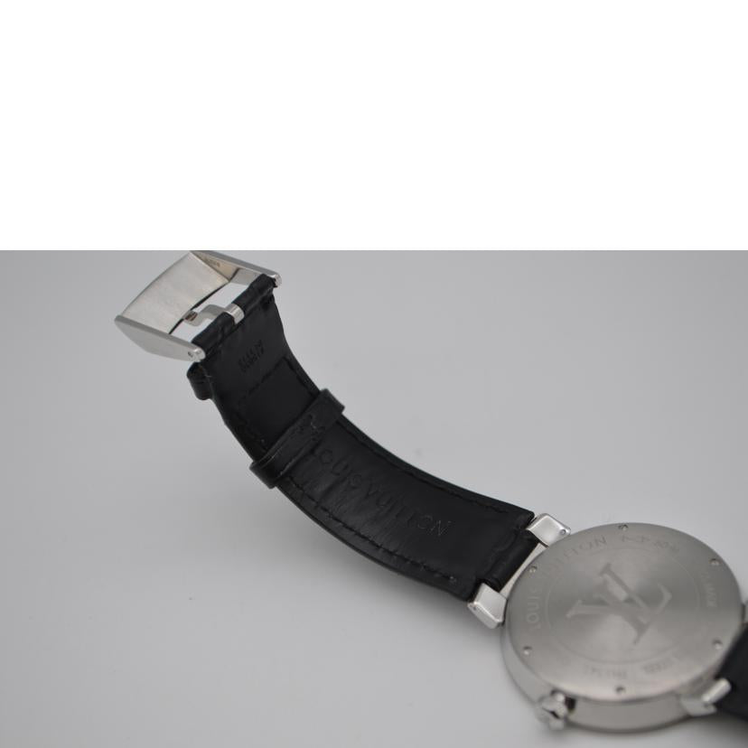 LV ルイヴィトン/タンブールスリム・デイトクォーツ/ダミエ/グラフィット/Q1D00//TH1***/Aランク/89