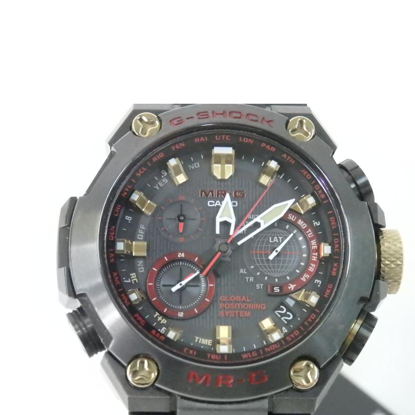 CASIO カシオ/G-SHOCK/MR-G/赤備え/GPSソーラー/MRG-G1000B-1A4JR//K41*****/SAランク/84