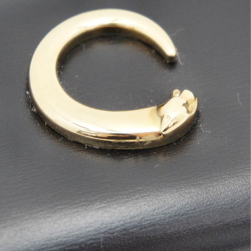 Cartier Cartier カルティエ パンテール 三つ折り財布 黒 レザー レディース/Cartierパンテール三つ折り財布/ L3000209//EL4*****/Aランク/37