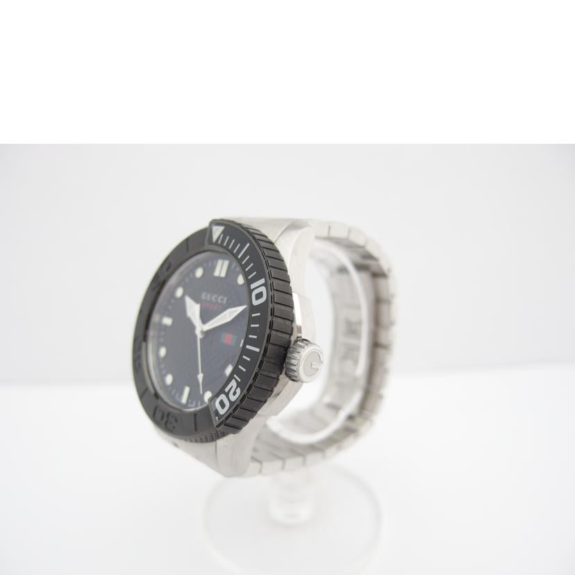 GUCCI グッチ/Gタイムレス/クオーツ/ベゼルヒビ割れ有/YA126249//150*****/Bランク/83