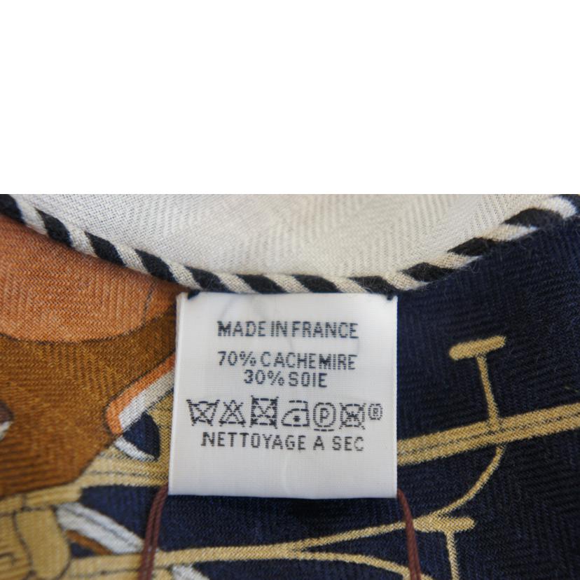 HERMES エルメス/カレトライアングルジェアン"LES VOITURES A TRANSFORMATION"//Sランク/92