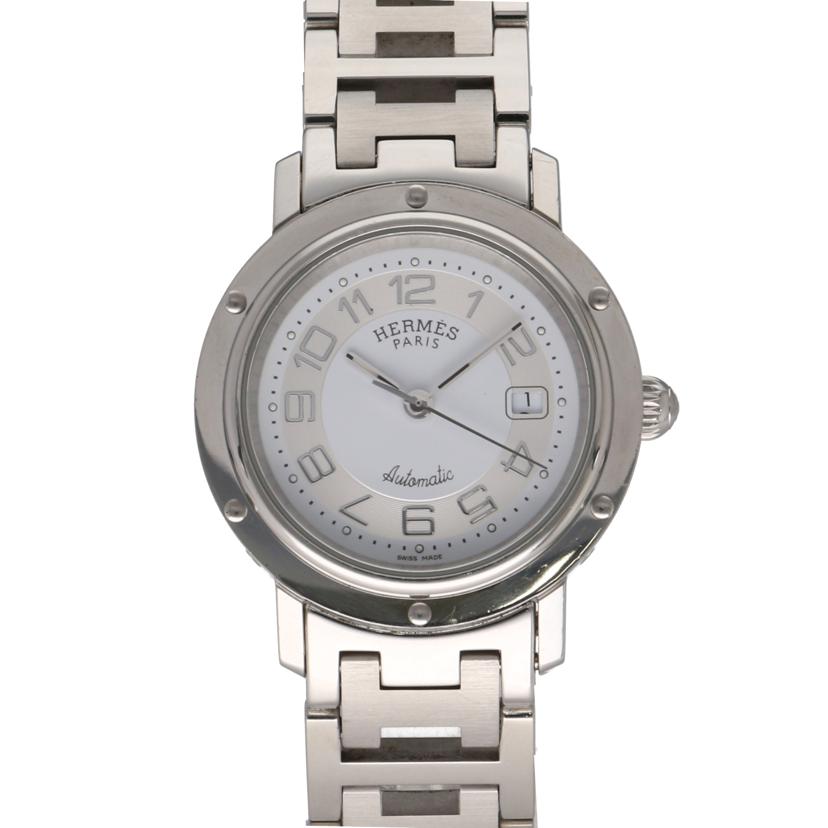 HERMES エルメス/クリッパー・ホワイト/ボーイズ/自動巻き/CL5.410//250****/ABランク/62