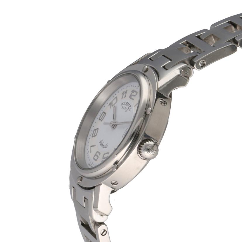 HERMES エルメス/クリッパー・ホワイト/ボーイズ/自動巻き/CL5.410//250****/ABランク/62