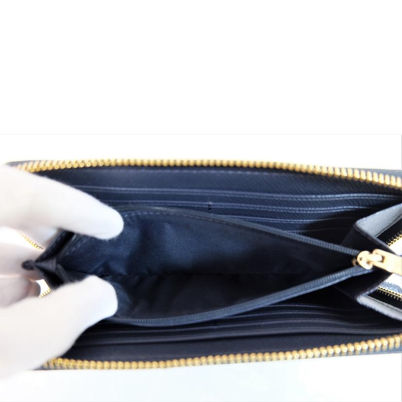 COACH コーチ/グロスグレインレザーアコーディオンジップアラウンド/F54007//J2078/Aランク/71