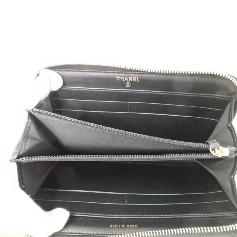 CHANEL シャネル/ドーヴィル/ラウンドファスナー長財布//269*****/Bランク/84
