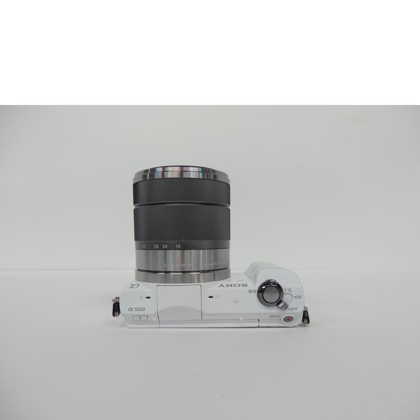 SONY ソニー/ミラーレス一眼/α5000レンズセット/ILCE-5000//3116404/Cランク/05
