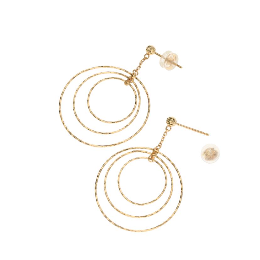 / K18ピアス//Aランク/75