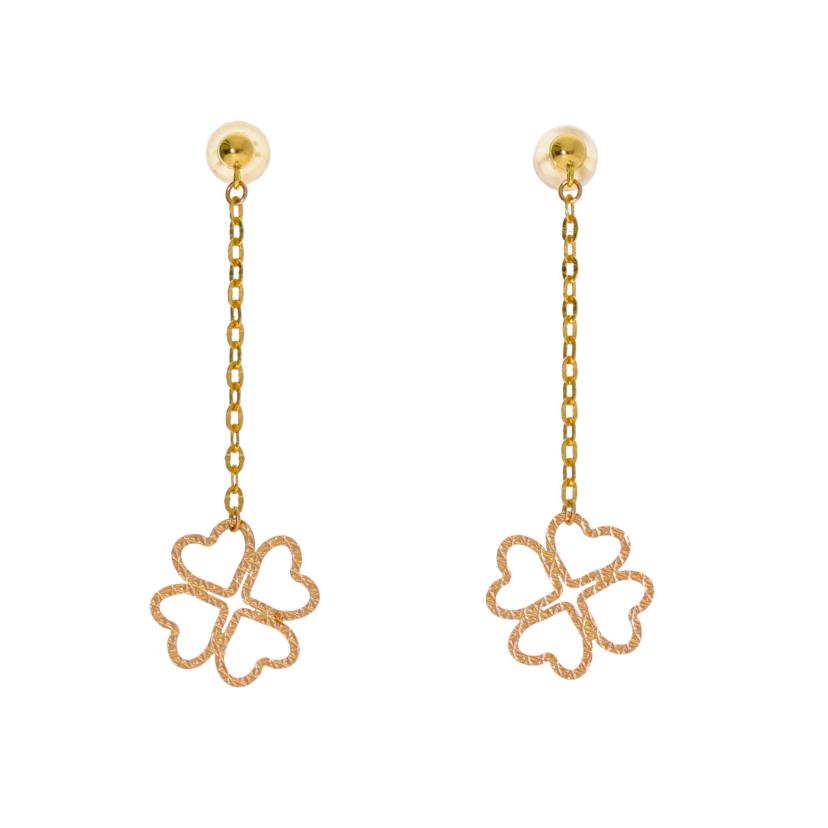 / K18ピアス//Aランク/75