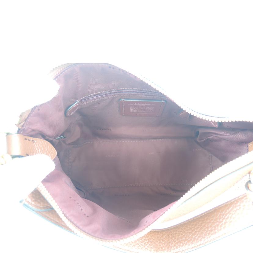 COACH コーチ/シェイクロスボディ/ぺブルレザー/2wayハンド/601//B2039/Aランク/06