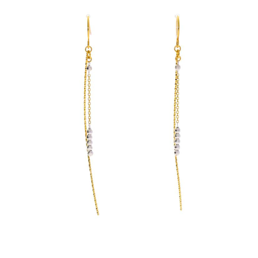 / K18ピアス//Aランク/75