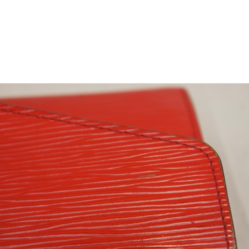 LV ルイヴィトン/ポルトフォイユサラ/エピ/レッド/M60723//CA0***/Bランク/92