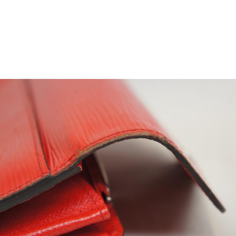 LV ルイヴィトン/ポルトフォイユサラ/エピ/レッド/M60723//CA0***/Bランク/92