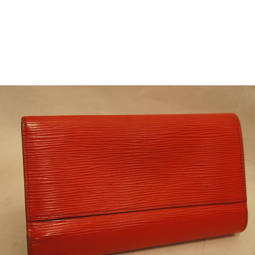 LV ルイヴィトン/ポルトフォイユサラ/エピ/レッド/M60723//CA0***/Bランク/92