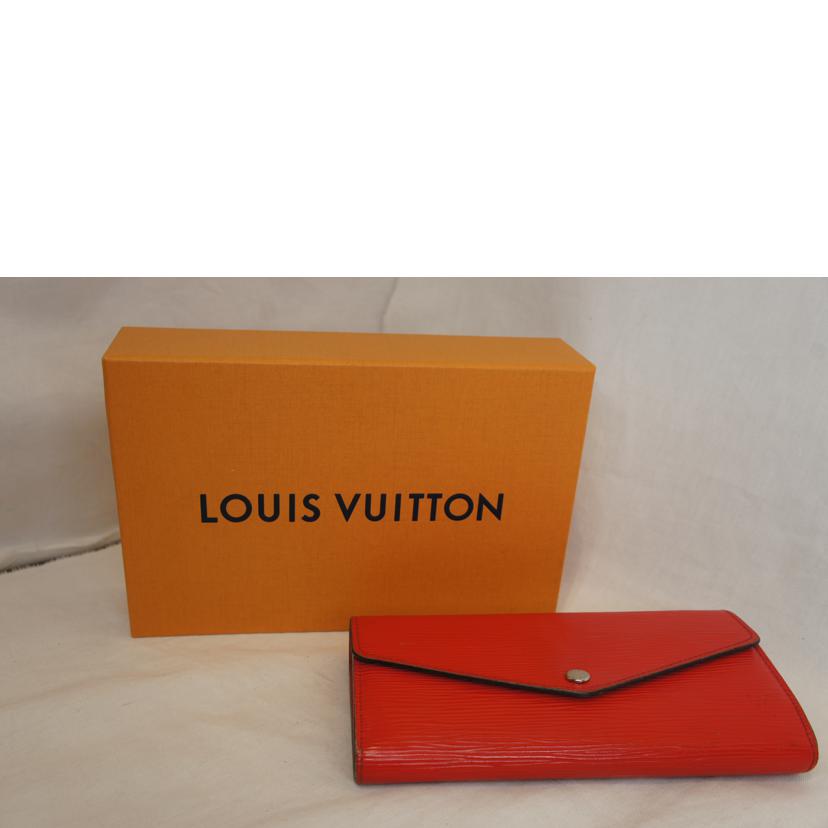 LV ルイヴィトン/ポルトフォイユサラ/エピ/レッド/M60723//CA0***/Bランク/92