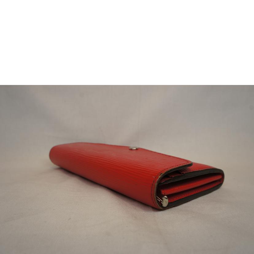 LV ルイヴィトン/ポルトフォイユサラ/エピ/レッド/M60723//CA0***/Bランク/92