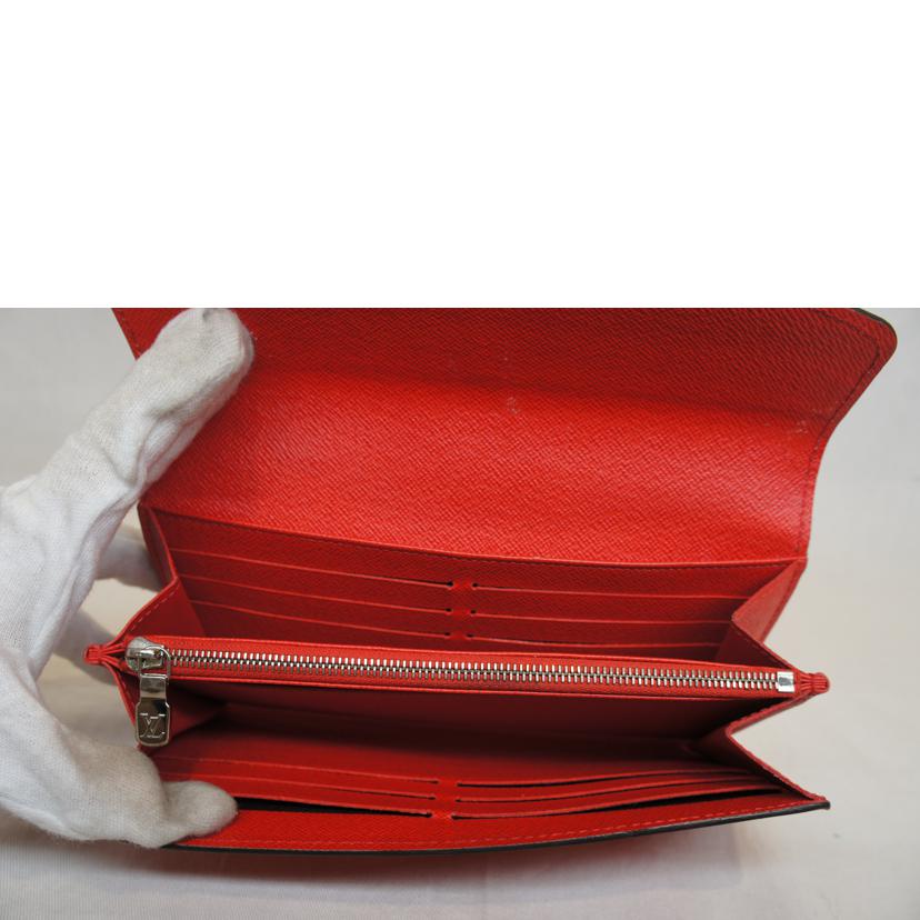LV ルイヴィトン/ポルトフォイユサラ/エピ/レッド/M60723//CA0***/Bランク/92