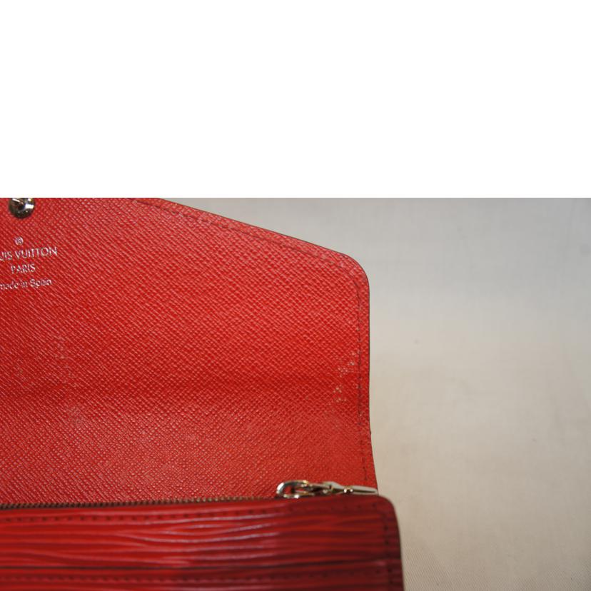 LV ルイヴィトン/ポルトフォイユサラ/エピ/レッド/M60723//CA0***/Bランク/92