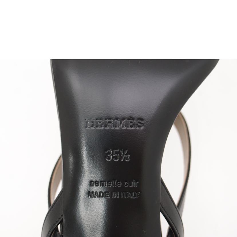 HERMES エルメス/サンダル・アンティネア/ブラック/未使用品/H201059Z 02355//201059Z/Sランク/69