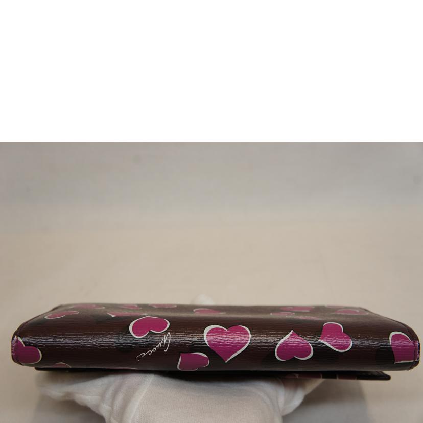 GUCCI グッチ/ハートビートプリントコンチネンタルウォレット/309702//209*/ABランク/92