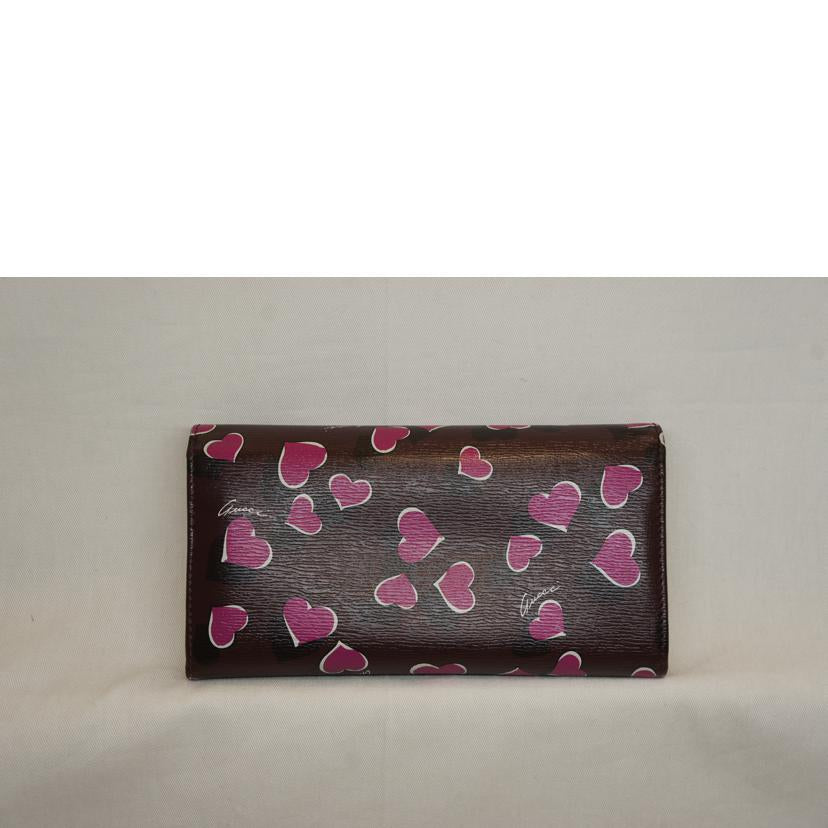 GUCCI グッチ/ハートビートプリントコンチネンタルウォレット/309702//209*/ABランク/92