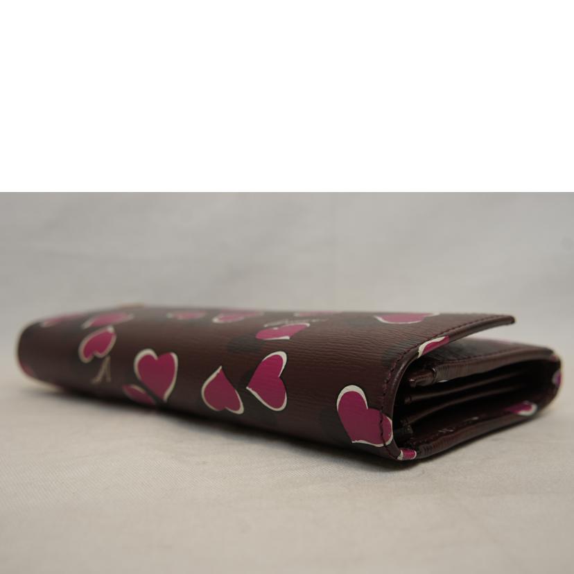 GUCCI グッチ/ハートビートプリントコンチネンタルウォレット/309702//209*/ABランク/92