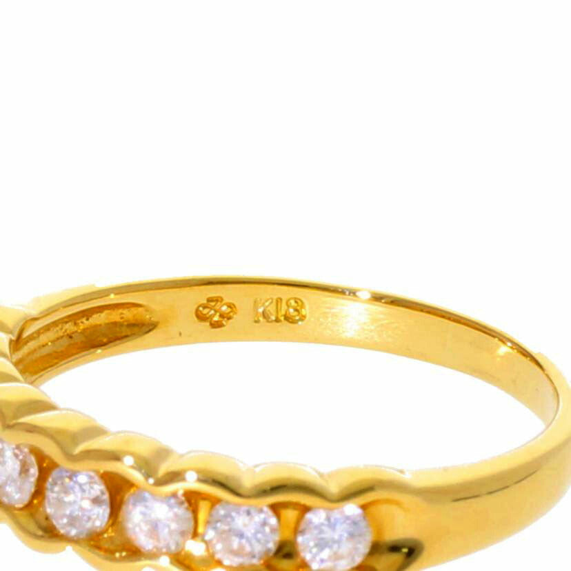 / K18ダイヤリング 0.35ct//Aランク/75