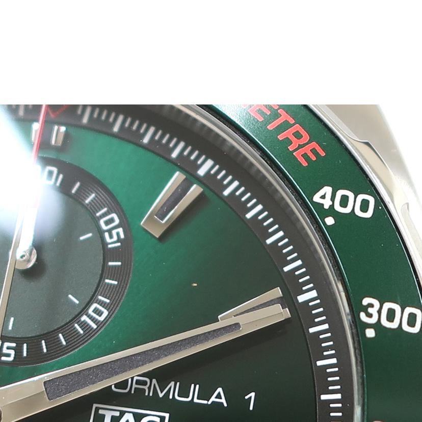 タグホイヤー TAGHEUER/フォーミュラー1 グリーン文字盤 メンズ/CAZ2016.FC6473//PGGF377349R3/ABランク/65