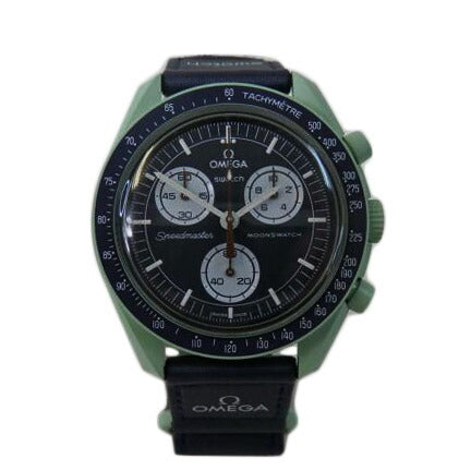 OMEGA×swatch オメガ×スウォッチ/ムーンスウォッチ/MISSION ON EARTH/クオーツ/SO33G100//SAランク/84