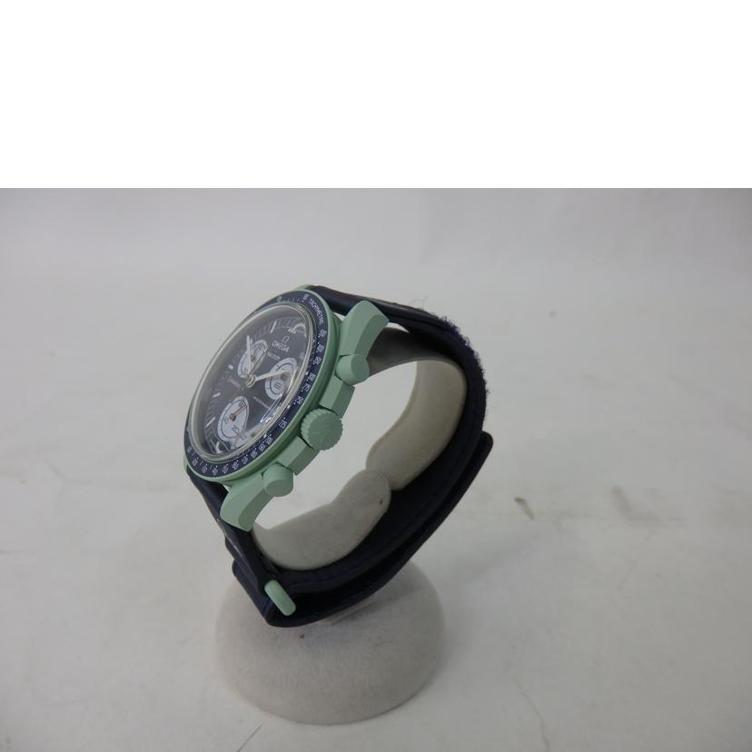 OMEGA×swatch オメガ×スウォッチ/ムーンスウォッチ/MISSION ON EARTH/クオーツ/SO33G100//SAランク/84