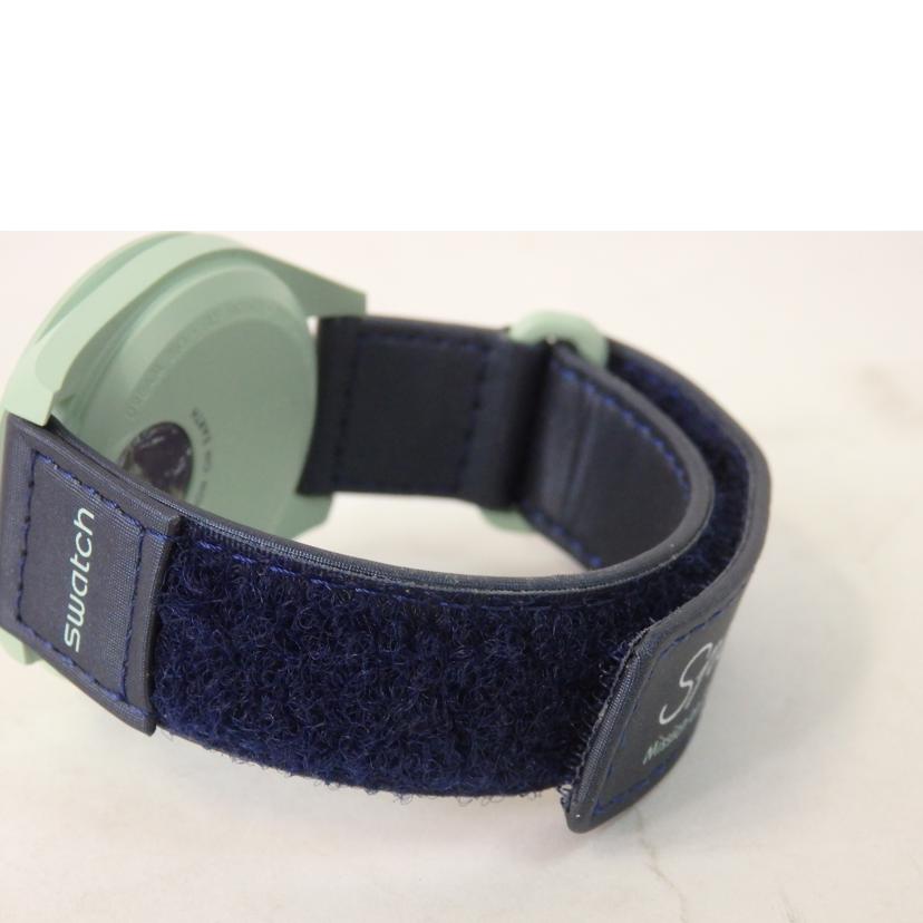 OMEGA×swatch オメガ×スウォッチ/ムーンスウォッチ/MISSION ON EARTH/クオーツ/SO33G100//SAランク/84