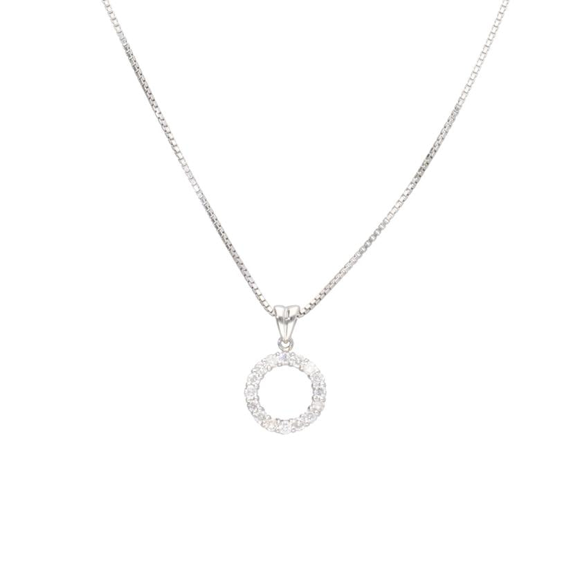 / Pt900/850ダイヤネックレス 0.53ct//Aランク/75
