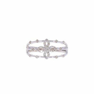 / K18WGダイヤリング 0.25ct//Aランク/75