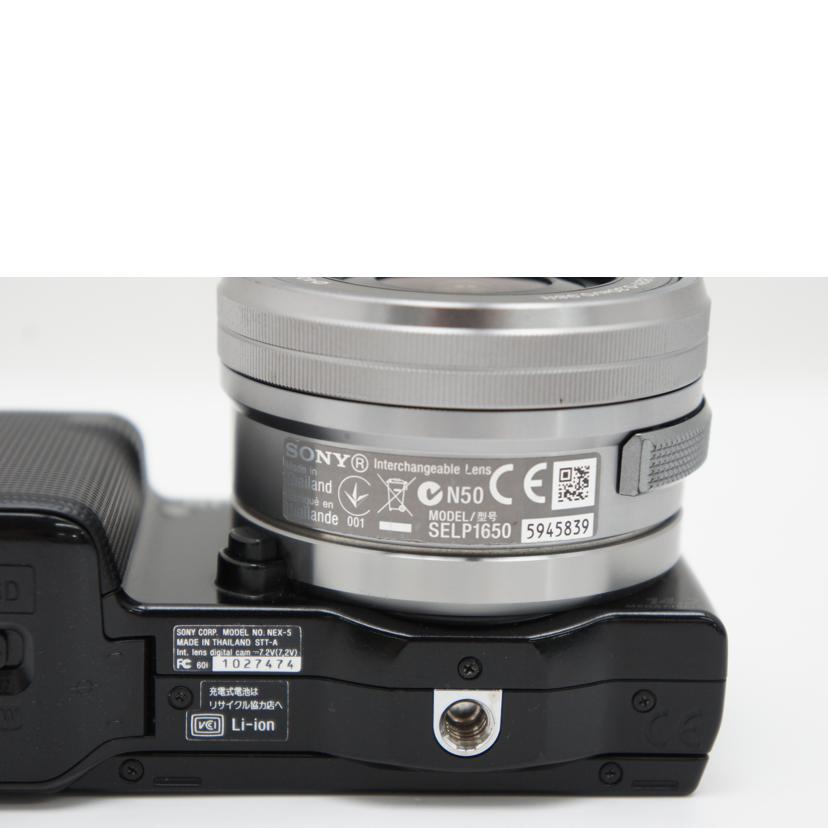 SONY SONY/T ミラーレス一眼/NEX-5 PZ 16-50/NEX-5 PZ 16-50//1027474/BCランク/75