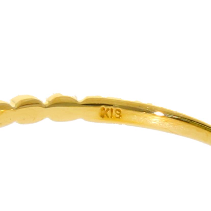 / K18ダイヤリング 0.10ct//Aランク/75