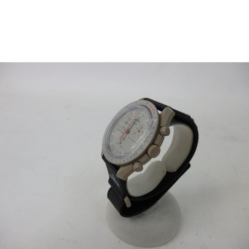 OMEGA×swatch オメガ スウォッチ/ムーンスウォッチ/Mission to Jupiter/クォーツ/S033C100//Aランク/84