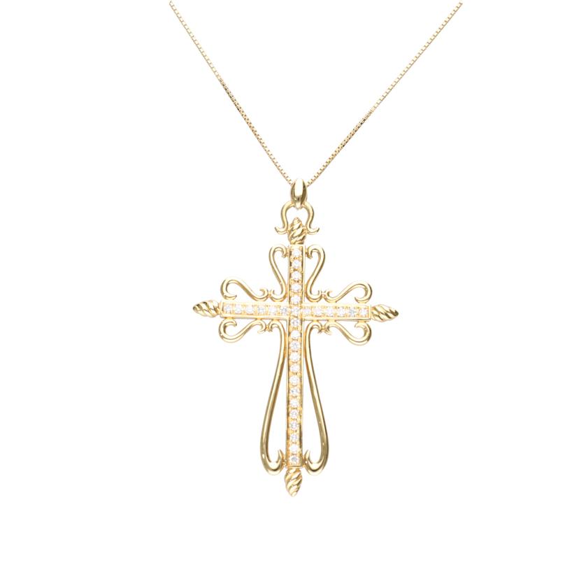 / K18ダイヤネックレス 0.80ct//Aランク/75