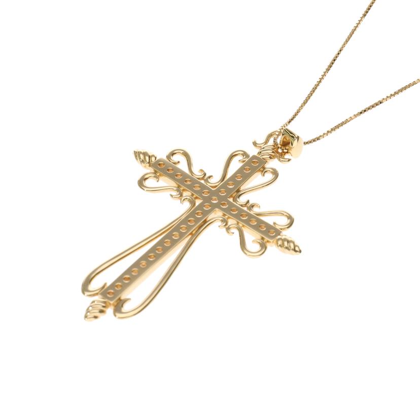 / K18ダイヤネックレス 0.80ct//Aランク/75