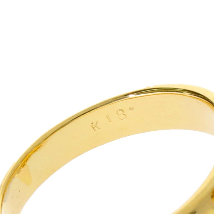 / ◎K18パール ダイヤリング 0.47ct//Aランク/75