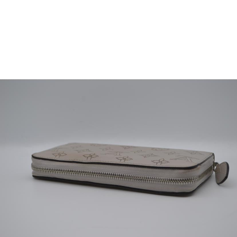 LV ルイヴィトン/ジッピーウォレット/モノグラム・マヒナ/イヴォワール/M61869//TN4***/Bランク/89